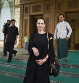 Angelina Jolie: Total mager in Myanmar