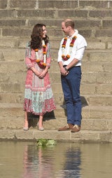 Herzogin Kate in Indien