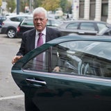 Frank Stronachs erster Tag im NR