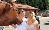 Pamela Anderson auf Osterreich-Besuch