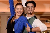 Victoria Swarovski & Erich Klann trainieren für Let's Dance