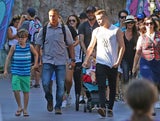 Beckhams machen Familien-Ausflug nach Disneyland