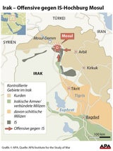 Offensive auf IS-Hochburg Mosul begonnen