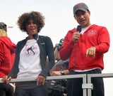 Ausgelassen beim Charity-Marathon