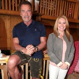 Arnold Schwarzenegger am Münchner Oktoberfest