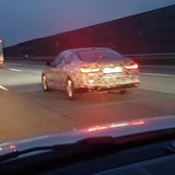 BMW 5er Erlkönig auf der A1 erwischt