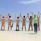 Nackt-Fotos am Strand
