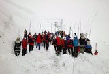 Lawine begräbt Zufahrt zu Alpenhotel St. Christoph unter sich