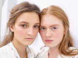 Model Backstage bei Moncler