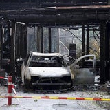 Historisches Rathaus in Waalre durch Feuer komplett zerstört