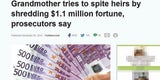 "Schnipsel-Oma" geht um die Welt