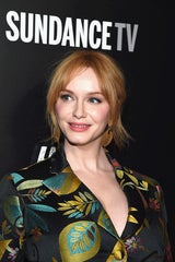 Christina Hendricks im Oma-Look