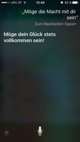 Siri begeistert Star-Wars-Fans