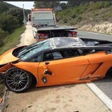 Horror-Crash mit limitiertem Lamborghini