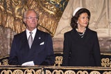 Schweden-Royals besuchen Parlament