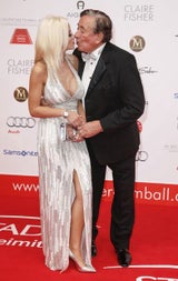 Cathy & Richard Lugner haben Spaß am Filmball
