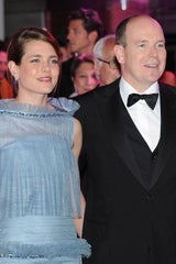 Charlotte Casiraghi am Rosenball