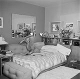 Marilyn Monroe in ihrem Haus in Palm Springs.