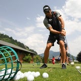 Die ÖSV-Stars beim Golfen