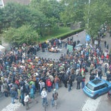 TU verlegt Vorlesung vor Secession