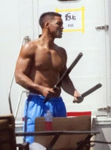 Will Smith beim harten Training