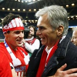 Faymann feiert mit EM-Helden