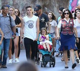 Beckhams machen Familien-Ausflug nach Disneyland