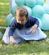 Prinzessin Charlotte und Prinz George auf Kinderparty