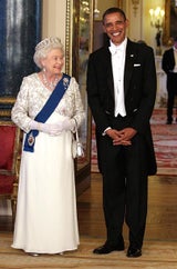 Barack und Michelle Obama: Dinner mit der Queen