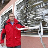 Hagelsturm über Österreich