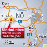 Frau tötete in Böheimkirchen eigene Familie