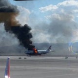Boeing gerät in Brand