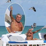 Roberto Cavalli mit Freundin in Miami