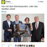 Internet lacht über ÖVP-taferlgate