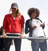 Ausgelassen beim Charity-Marathon