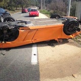 Horror-Crash mit limitiertem Lamborghini