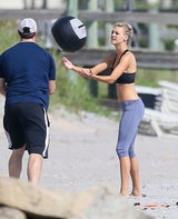 Kelly Rohrbach: Training am Strand
