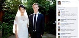 Das 4700 $  Braut-Kleid von Mrs. Facebook