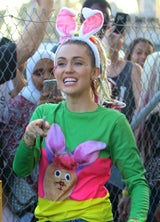 Miley Cyrus im Häschen-Look