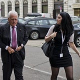Frank Stronachs erster Tag im NR