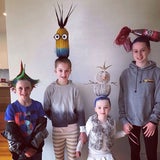 So kreativ feiern die Amis den "Crazy Hair Day!