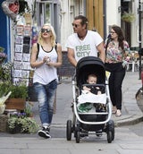 Gwen Stefani mit der Familie in London unterwegs