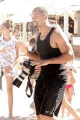 Will Smith im Urlaub von Fans verfolgt