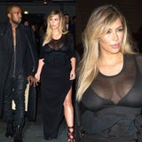 Kim Kardashian & Kanye West superhappy