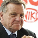 Hier zeigt Lauda seinen neuen Flieger