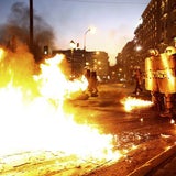 Krawalle in Athen