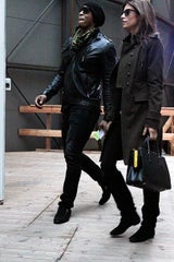 Elisabetta Canalis turtelt in Berlin