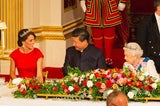 Herzogin Kates empfängt chinesischen Präsidenten