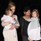 Kidman & Urban: Mit Kids am Flughafen
