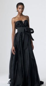 Schwarze Brautkleider von Vera Wang